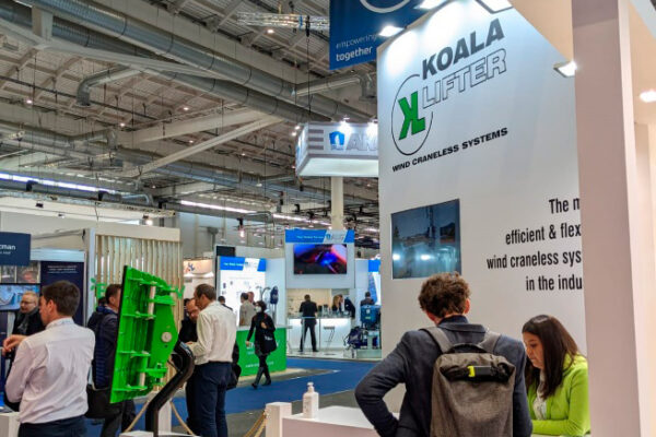 KoalaLifter starts the commercialization of the KL-N30 at the Windenergy Hamburg 2022